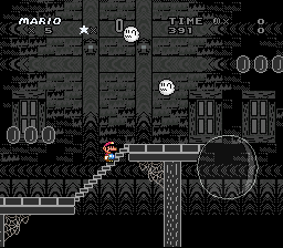 SNES SMW Mario: Lost in Monochrome