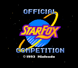 SNES STAR FOX Super Weekend Cart